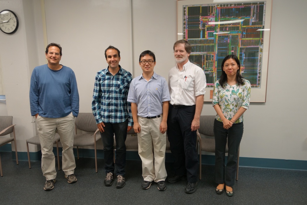 Dr. Jae Hoon Sul with his committee.